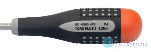 Wkrętak dynamometryczny ERGO IP10 2 Nm T10 BE-6990-IP10 BAHCO