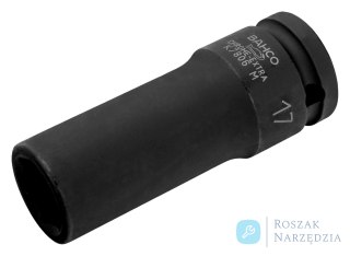 Nasadka udarowa 1/2" 6-kątna 10 mm wydłużona BAHCO
