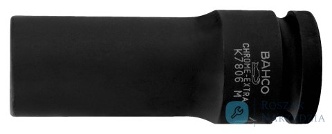Nasadka udarowa 1/2" 6-kątna 10 mm wydłużona BAHCO