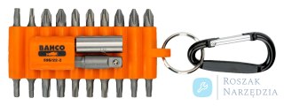 Zestaw 22 bitów z uchwytem magnetycznym i adaptorem do nasadek 1/4" - imbusowe, Phillips, Pozidriv, TORX BAHCO