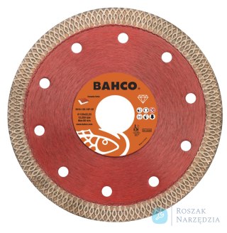 Tarcza diamentowa 115 x 1.2 x 22.23mm ciągła 10mm obrzeże do ceramiki BAHCO