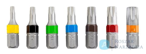 Wiertła stożkowe TORX® T10 25 mm 1/4" sześciokątny BAHCO