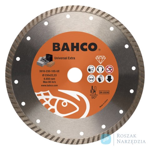 Tarcza diamentowa ciągła 125mm 10mm 22.23mm BAHCO
