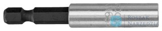 Magnetyczny uchwyt do bitów 1/4" 60 mm z pierścieniem ustalającym BAHCO