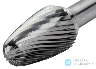 Pilnik obrotowy węglikowy łukowy zaokrąglony 3x13 mm, chwyt ⌀6 mm, F0313M03 BAHCO