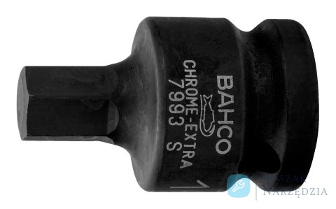 Nasadka udarowa trzpieniowa 1/2" imbusowa 10 mm BAHCO Nasadka udarowa trzpieniowa 1/2" imbusowa 10 mm BAHCO