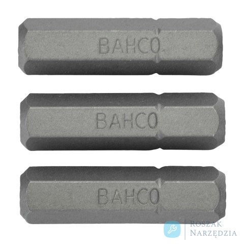 Bit 1/4" do śrub imbusowych 3/32" x 25 mm, 3 szt. BAHCO