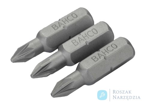 Bit 1/4" PZ1x25 mm, 500 szt. BAHCO (500 szt.)