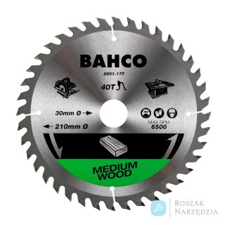 Piła tarczowa 170mm 18T 30mm otwór BAHCO