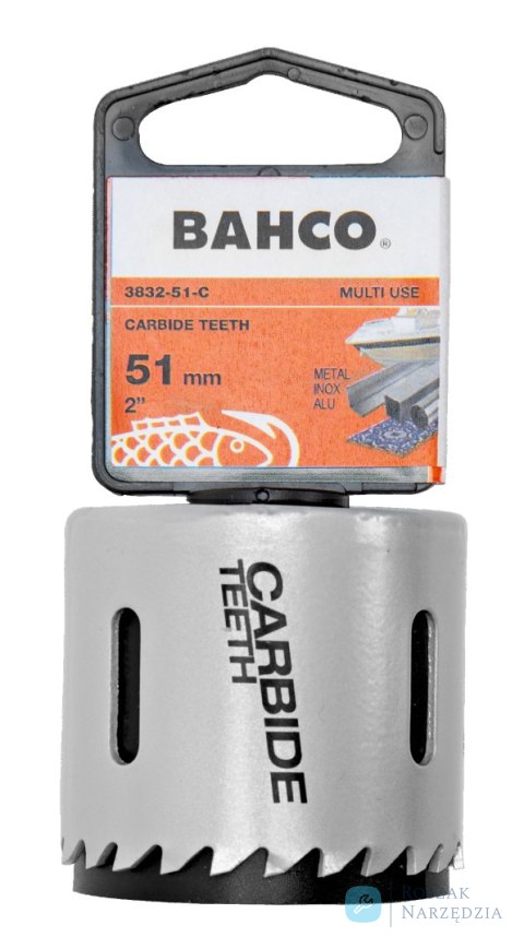 Otwornica węglikowa do stali nierdzewnej 41 mm BAHCO