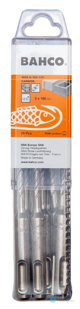 Wiertło SDS+ 6.0x210 mm do betonu BAHCO