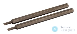 Bit 1/4" do śrub płaskich 0,5x3x100 mm, 2 szt. BAHCO