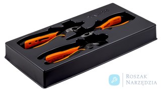 Zestaw szczypców ERGO - 3 sztuki, 2628G-180, 2101G-160, 2430G-200 BAHCO
