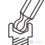 Zestaw 5 wydłużonych kluczy trzpieniowych TORX z kulką T10, T20, T25, T30, T40 BAHCO