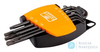 Zestaw kluczy trzpieniowych TORX z otworem T9-T40, 8 szt. BAHCO