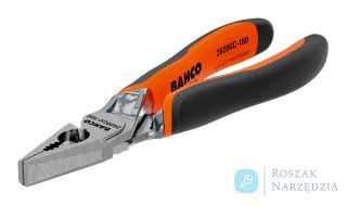Kombinerki ERGO™ 180 mm z dwukomponentowymi rękojeściami i funkcją włącz/wyłącz sprężyny powrotnej BAHCO