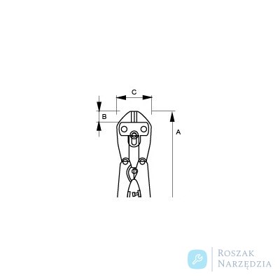 Szczypce boczne do cięcia i prętów i drutów 210mm 4560-210 BAHCO Szczypce boczne do cięcia i prętów i drutów 210mm 4560-210 BAHCO