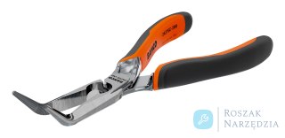Szczypce ERGO™ z końcówkami wygiętymi o 45°, długość 160 mm, dwukomponentowe, chromowane BAHCO