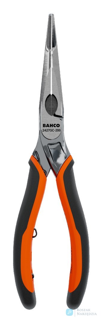 Szczypce ERGO™ z końcówkami wygiętymi o 45°, długość 160 mm, dwukomponentowe, chromowane BAHCO