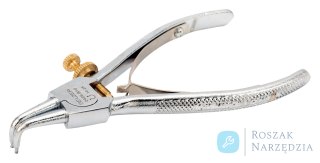 Szczypce do pierścieni zewnętrznych, odgięte o 90°, 3-10 mm, średnica oczka 1.0-1.5 mm BAHCO