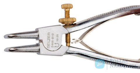 Szczypce do pierścieni zewnętrznych, odgięte o 90°, 3-10 mm, średnica oczka 1.0-1.5 mm BAHCO
