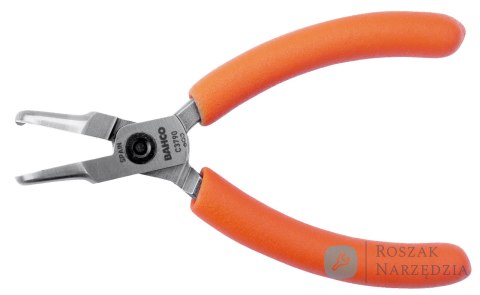 Szczypce igłowe zagięte 90º 125 mm BAHCO