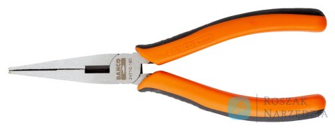 Szczypce płaskie długie 165mm BAHCO