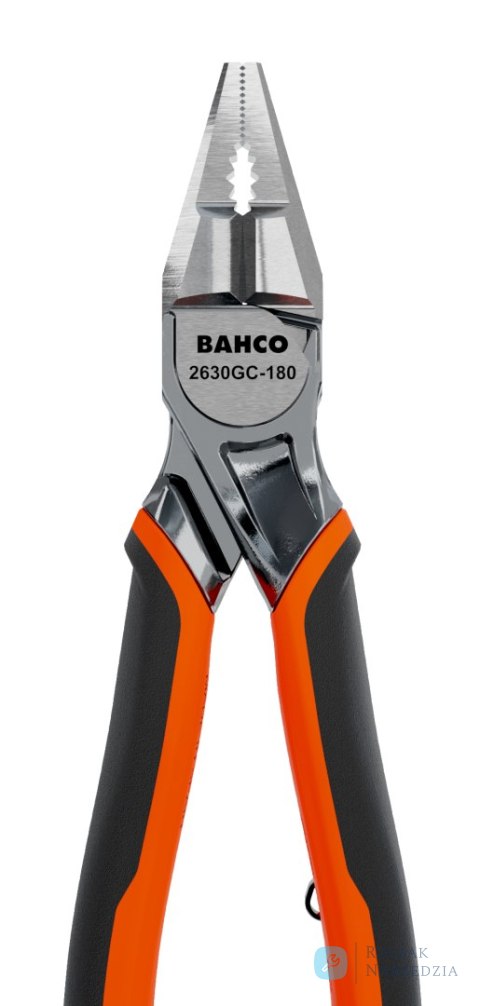 Kombinerki ERGO™ wzmocnione z dwukomponentowymi rękojeściami i sprężyną powrotną 160 mm BAHCO