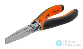 Szczypce ERGO™ długie płaskie z powrotem sprężynowym, chromowane, 160 mm BAHCO