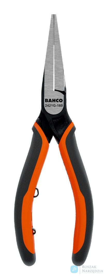 Szczypce ERGO z płaskimi końcówkami długość 140 mm opakowanie przemysłowe BAHCO
