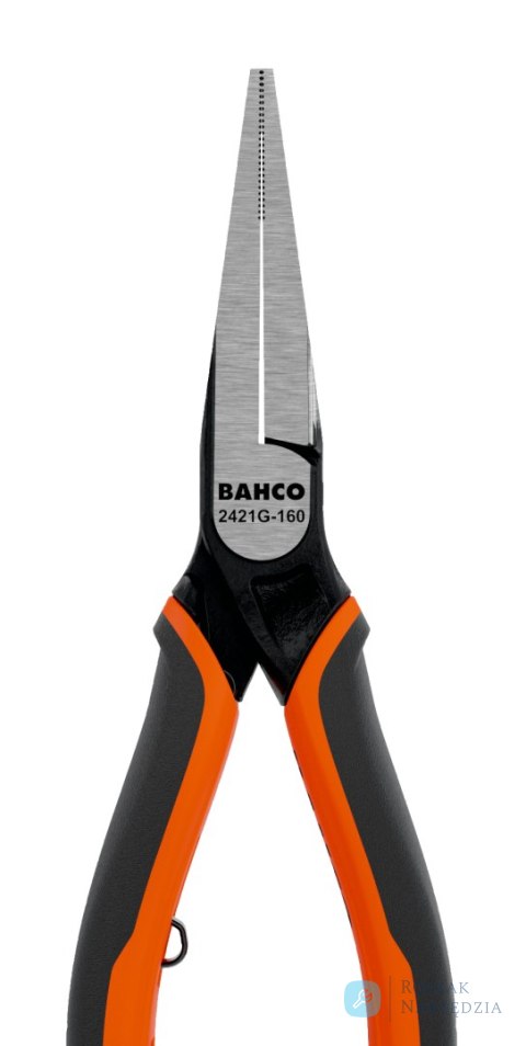 Szczypce ERGO z płaskimi końcówkami długość 140 mm opakowanie przemysłowe BAHCO