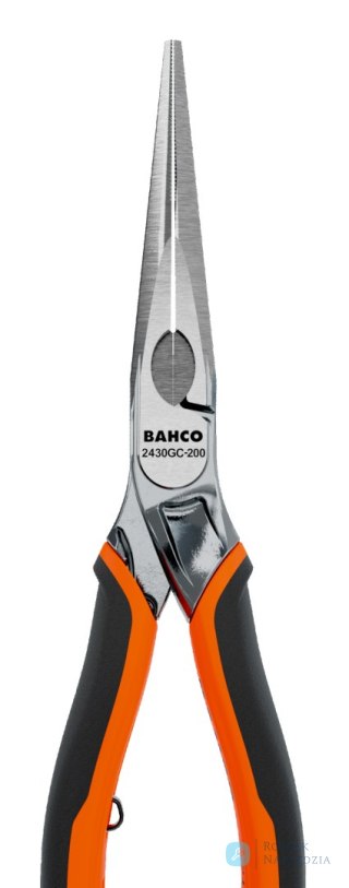 Szczypce ERGO™ półokrągłe z chromowanym wykończeniem, długość 160 mm BAHCO