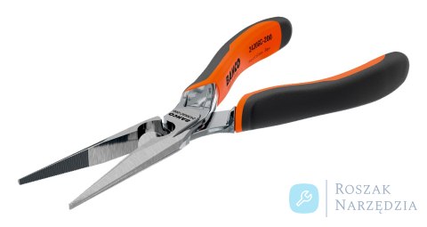Szczypce ERGO™ półokrągłe z chromowanym wykończeniem, długość 160 mm BAHCO