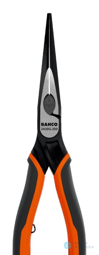 Szczypce półokrągłe ERGO długie z końcówkami zwężanymi 200mm BAHCO