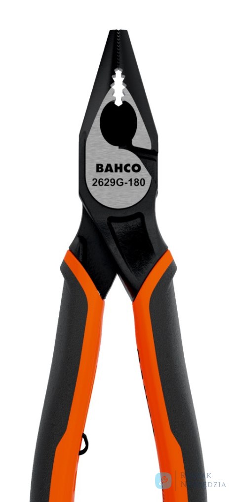 Kombinerki ERGO™ 180mm, fosforanowe wykończenie, opakowanie przemysłowe BAHCO