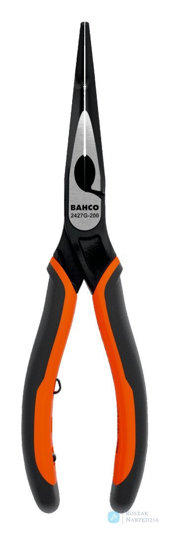 Szczypce ERGO™ 200 mm z końcówkami wygiętymi 45° i dwukomponentowymi rękojeściami BAHCO