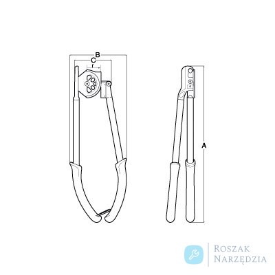 Giętarka rur 12 mm BAHCO