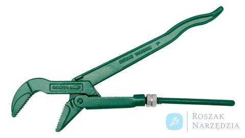 Klucz do rur 1.1/2" 45° żaba, szczęki proste BAHCO