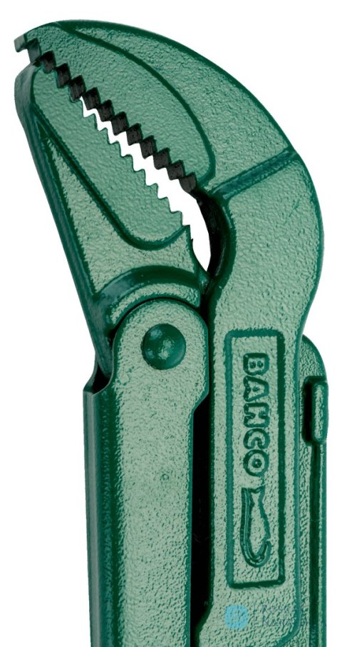Klucz do rur 1.1/2" 45° żaba, szczęki proste BAHCO