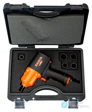 Zestaw nasadek udarowych 1/2" BPC815 z średnicami 1/2, 5/8, 3/4, 7/8, 15/16 cala BAHCO
