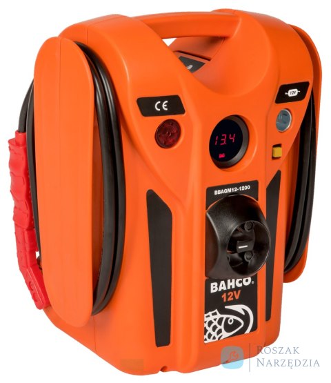 Ładowarka awaryjna 12V 1200A BAHCO Ładowarka awaryjna 12V 1200A BAHCO