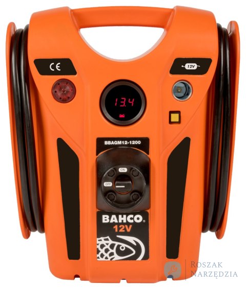 Ładowarka awaryjna 12V 1200A BAHCO Ładowarka awaryjna 12V 1200A BAHCO