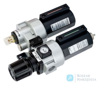 Filtr powietrza z regulatorem i smarownicą 1/2" Pojemność misy 200cc BAHCO