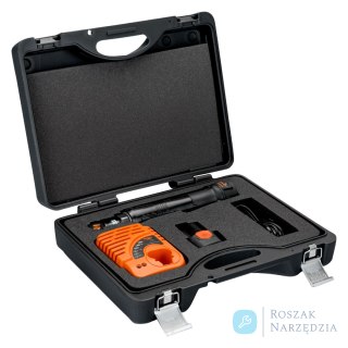 Klucz grzechotkowy z napędem 1/4" 12V + 2 akumulatory + ładowarka BAHCO