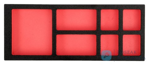 Pianka z wgłębieniami 1/3 z wieszakiem BAHCO