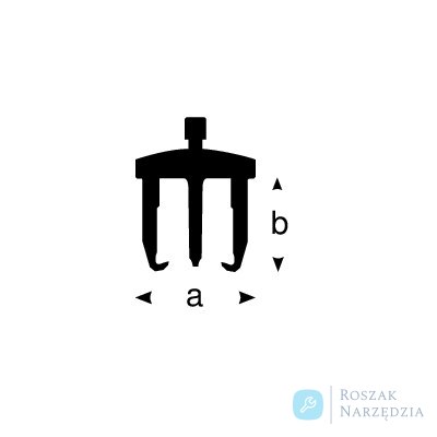 Trzpień zapasowy do ściągacza 4543-3 i 4543-30 BAHCO