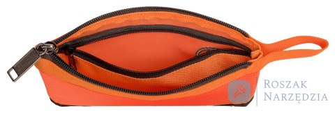 Saszetka zasuwana pomarańczowa 215x135 mm, kieszeń wewnętrzna 90 mm BAHCO