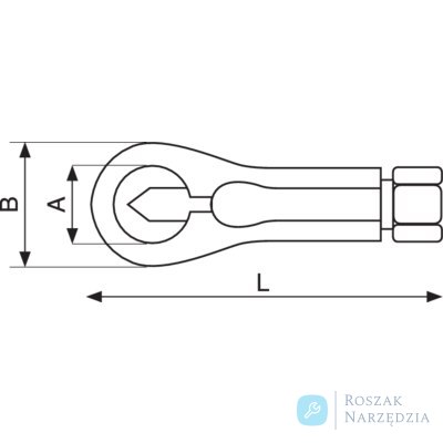 Ściągacz mechaniczny do nakrętek M16 BAHCO