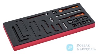 Nasadki 1/4" 24 elementy BAHCO