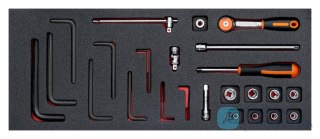 Nasadki 1/4" 24 elementy BAHCO